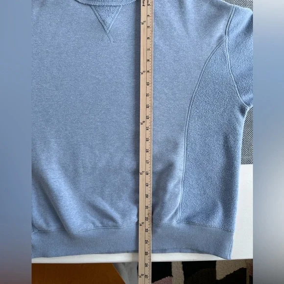 Aerie Oversized Periwinkle Blue Sweatshirt - Picture 5 of 8